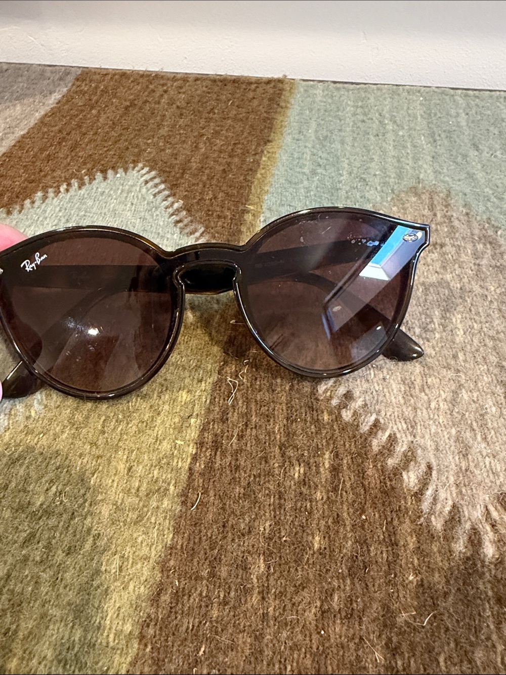 Ray-Ban Dark Brown Cat-Eye Sunglasses